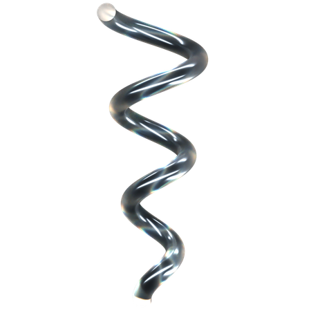 Spiral Glass Dispersion  3D Icon