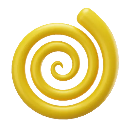 Spiralgekritzel  3D Icon