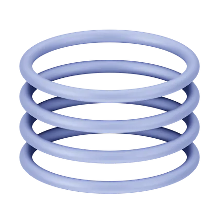 Spiral Peer Abstract  3D Icon