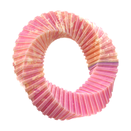 Spiral Ring Abstract Shape  3D Icon