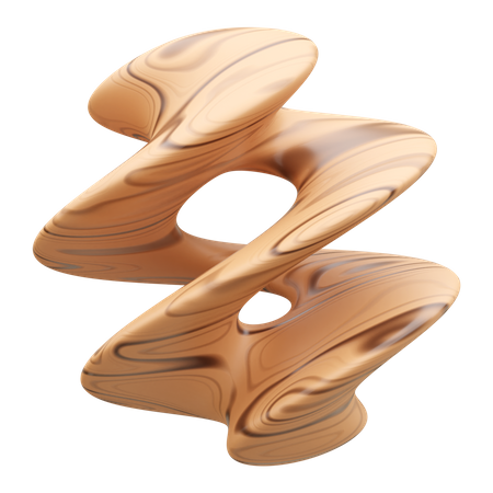 Spiral Shape  3D Icon