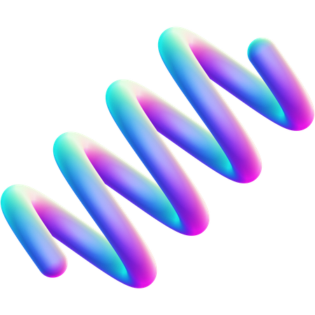 Spiral Shape  3D Icon