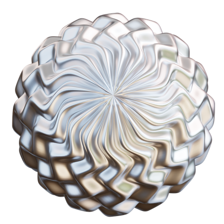 Spiral Shaped Circle  3D Icon