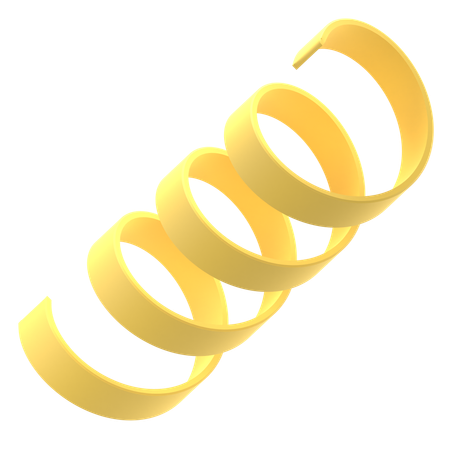 Spiral Stripe  3D Icon