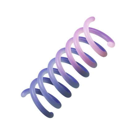 Spiralbinderolle  3D Icon