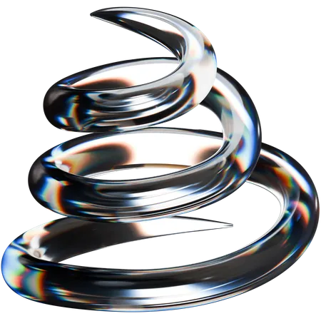 Résumé en spirale  3D Icon