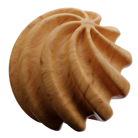 Spirale abstrakte Form  3D Icon