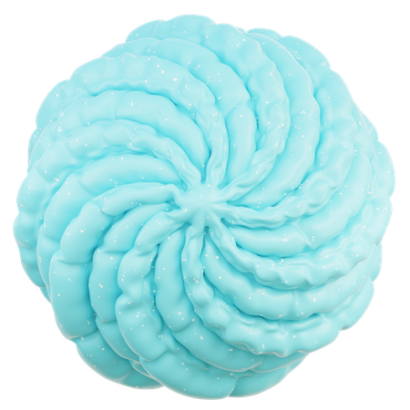 Formes abstraites de sphères en spirale  3D Icon