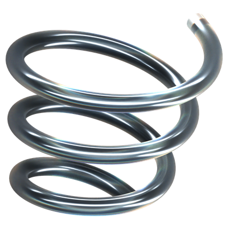 Spiralförmige Glasdispersion  3D Icon