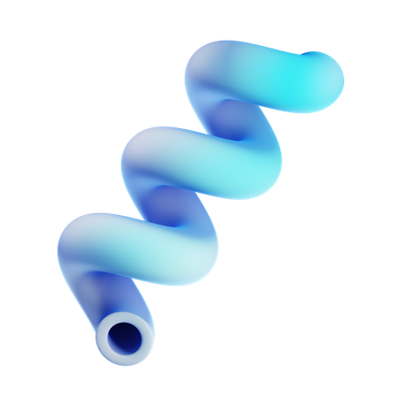 Spiralkurve  3D Icon