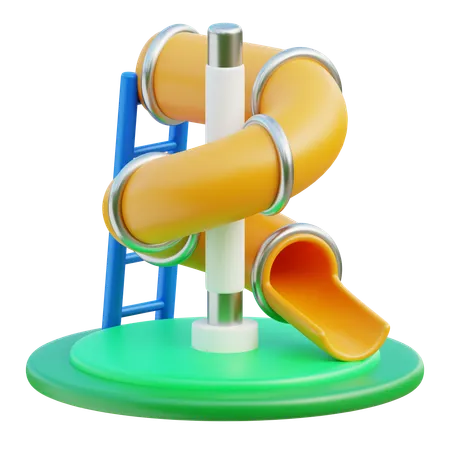 Spiralrutsche  3D Icon