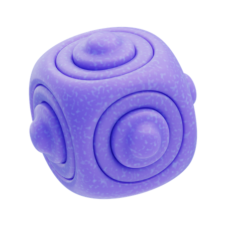 Spiralwürfel  3D Icon