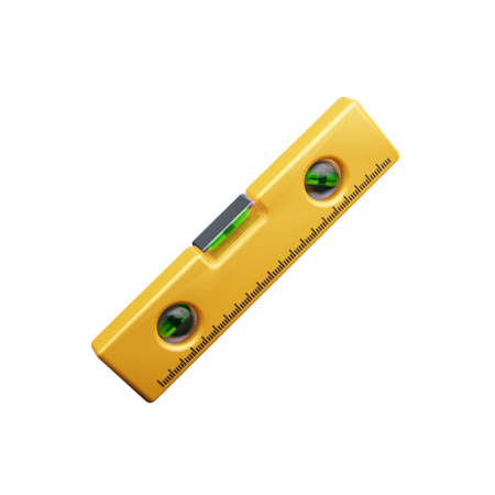 Spirit Level  3D Icon