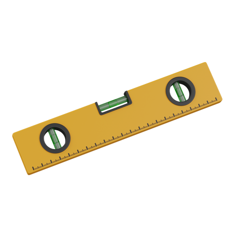 Spirit Level  3D Icon