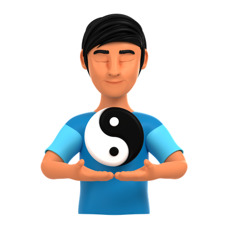 Spiritual Wellness  3D Icon