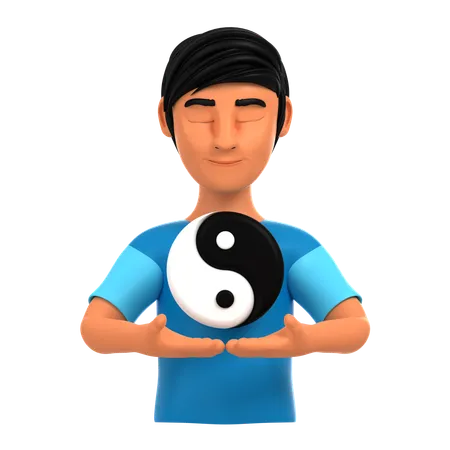 Spiritual Wellness  3D Icon