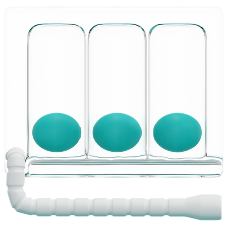 Spirometer  3D Icon