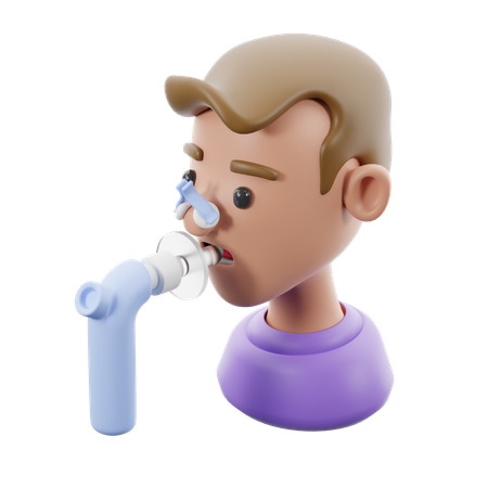 Spirometry  3D Icon