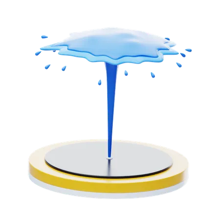 Splash Pad  3D Icon