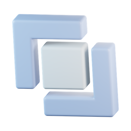 Split  3D Icon