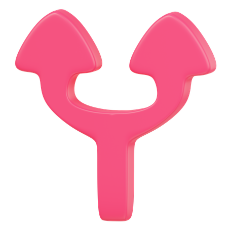Split  3D Icon