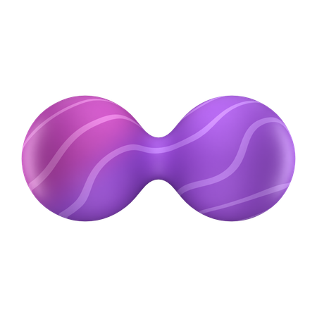 Split Balls  3D Icon
