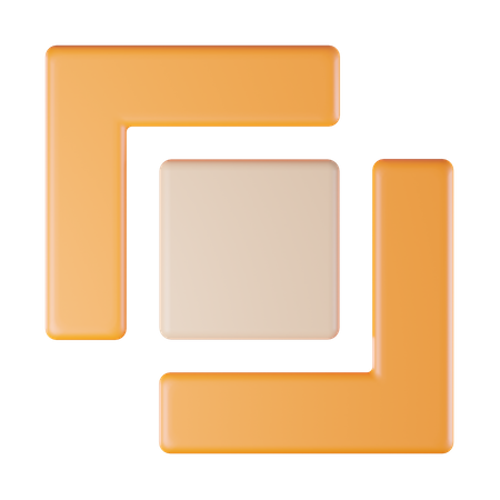 Split Pathfinder Shape  3D Icon