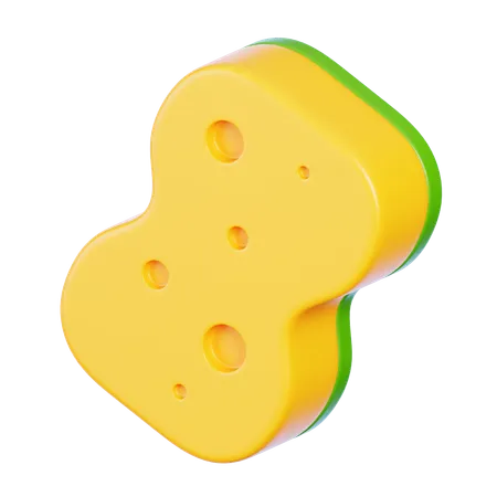 Sponge  3D Icon