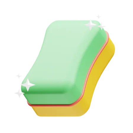Sponge  3D Illustration