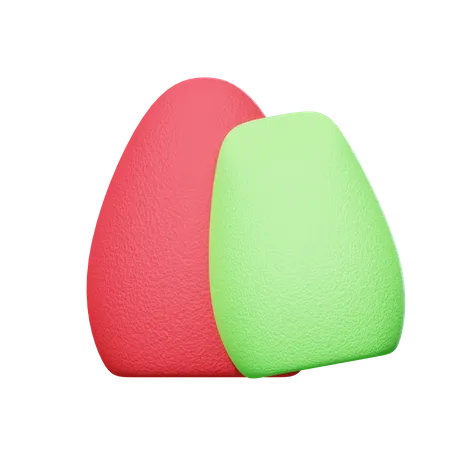 Sponge Beauty Blender  3D Icon