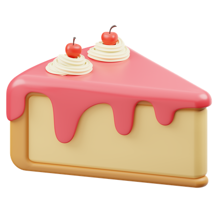 Sponge Cake  3D Icon