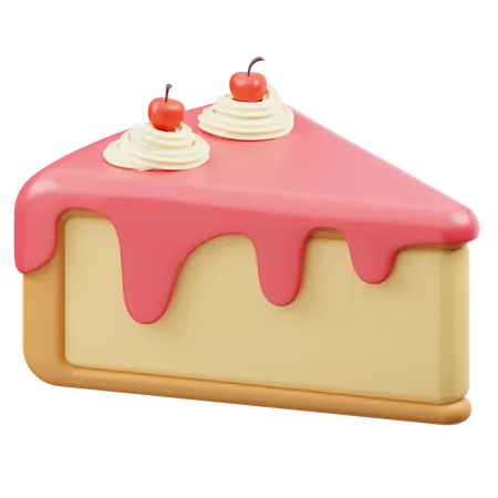 Sponge Cake  3D Icon