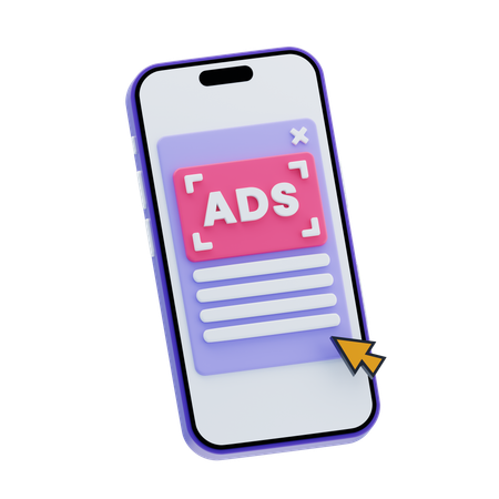 Sponsored Ads  3D Icon