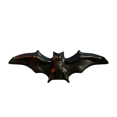 Spooky Bat  3D Icon