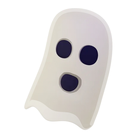 Spooky Ghost  3D Icon