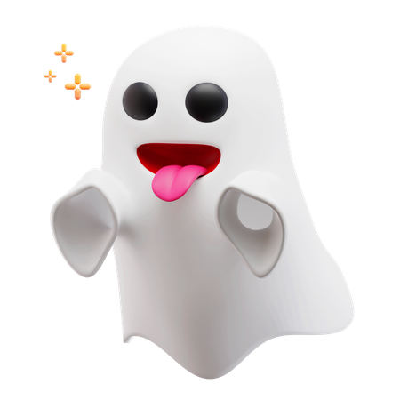 Spooky Ghost  3D Icon