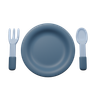 spoon fork 3d logo