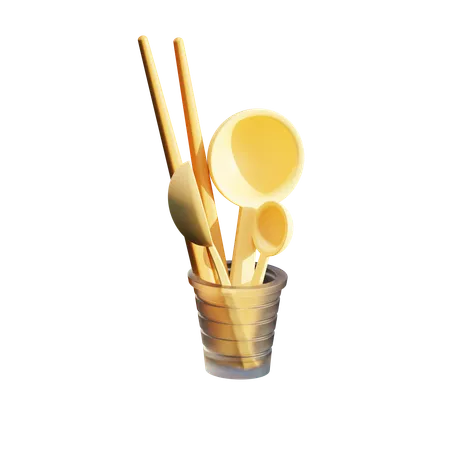 Spoon Stand  3D Icon