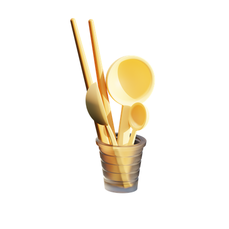 Spoon Stand  3D Icon