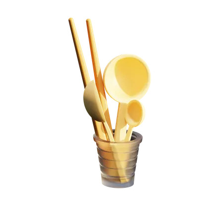 Spoon Stand  3D Icon