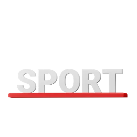 Sport  3D Icon