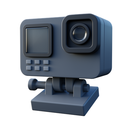 Sport Action Camera  3D Icon