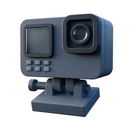 Sport Action Camera 3 D Render 3D Icon