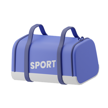 Sport Bag 3D Illustration
