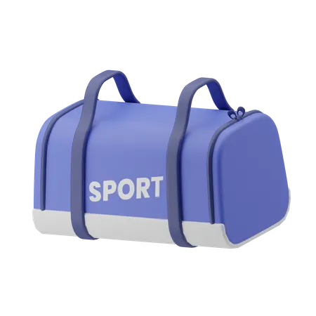 Sport Bag 3D Illustration