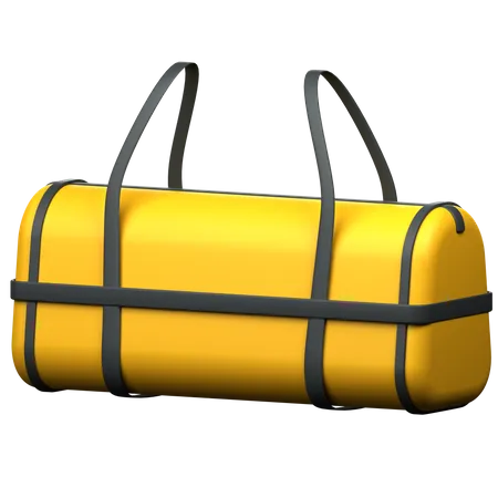 Sport Bag 3 D Gym Fitness Icon 3D Icon