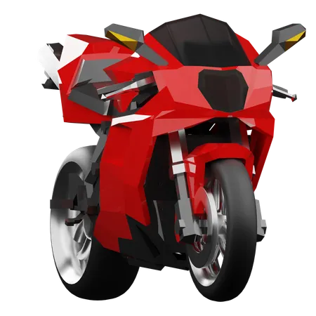 Sport Bike  3D Icon