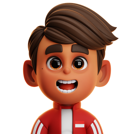 Sport Boy  3D Icon