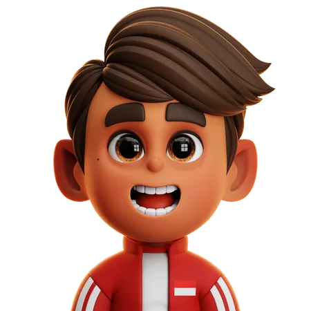 Sport Boy  3D Icon