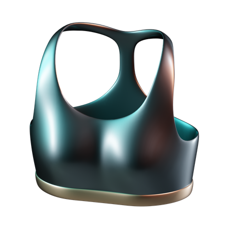 Sport bra  3D Icon